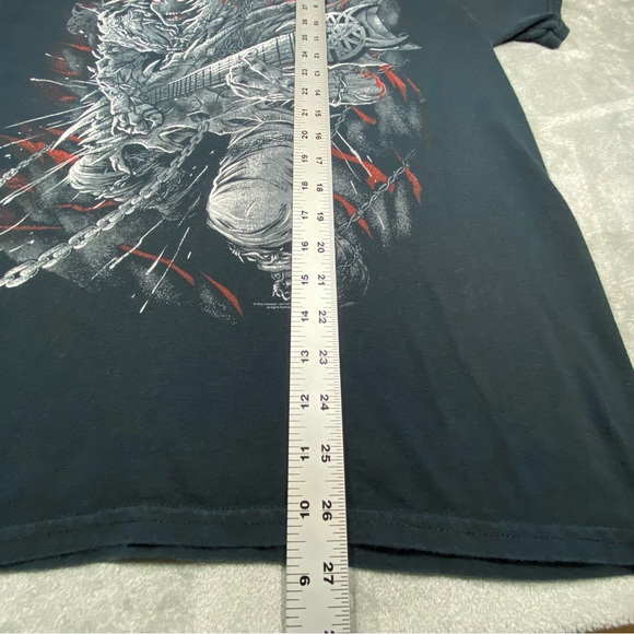 Disturbed Band T-Shirt Men’s Medium Black Short Sleeve Music Tee Crew Neck Metal - Picture 2 of 10